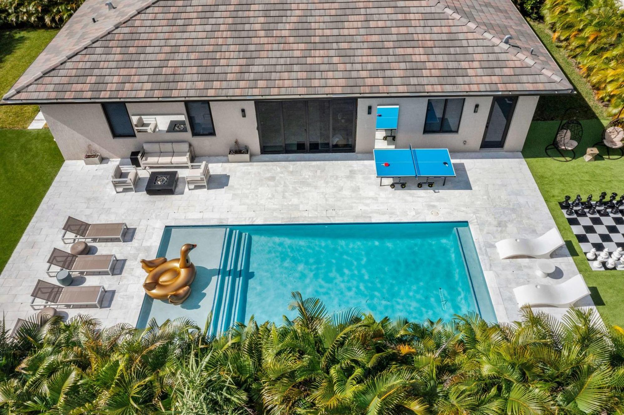 Luxury Villa Amara W/Heated Pool/Sauna/Gym/Bbq Miami Exteriör bild