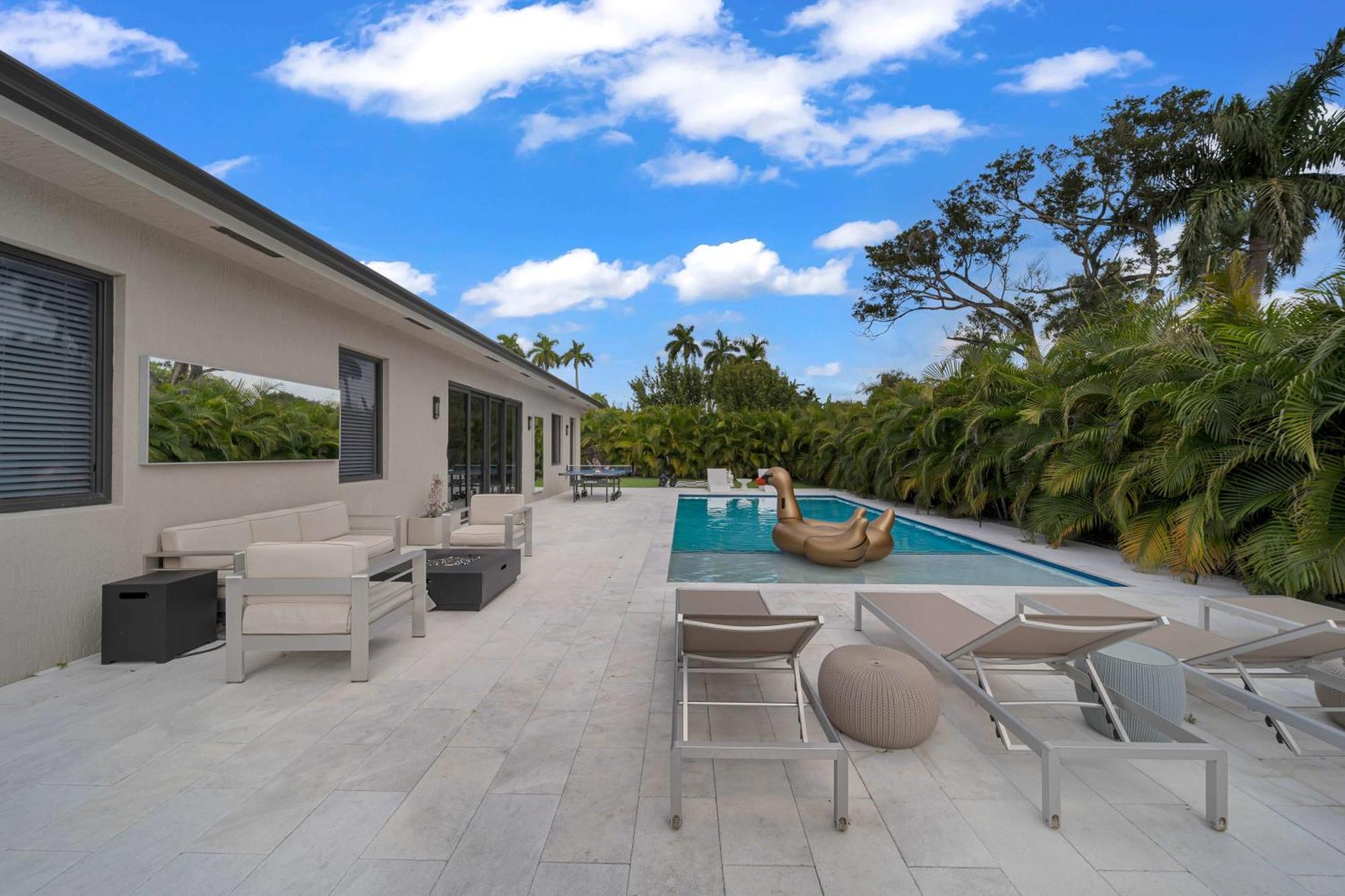 Luxury Villa Amara W/Heated Pool/Sauna/Gym/Bbq Miami Exteriör bild