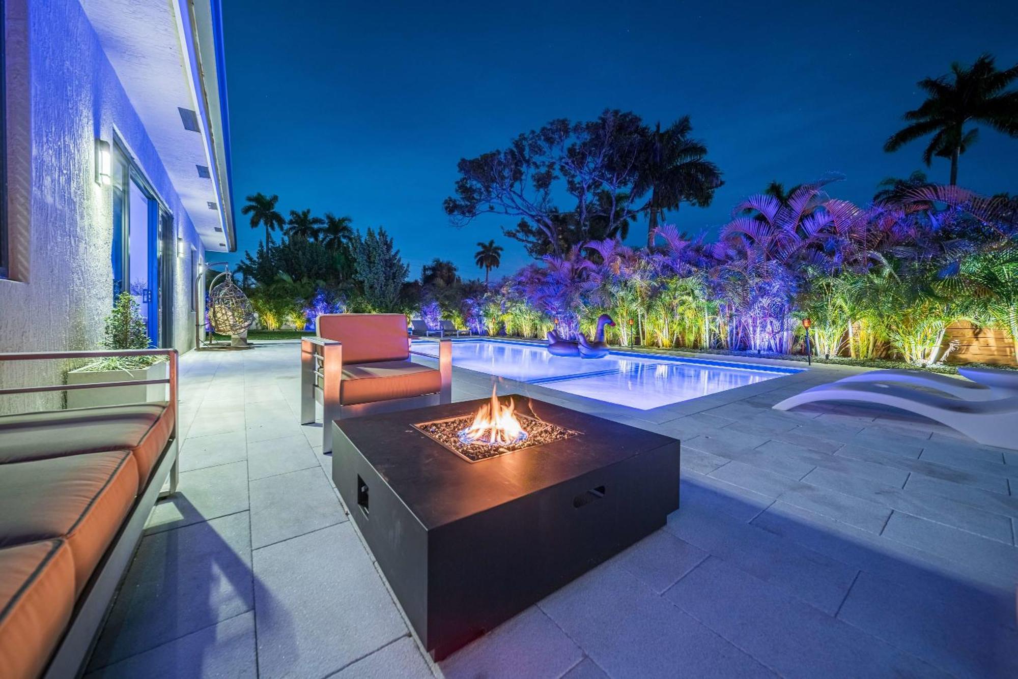 Luxury Villa Amara W/Heated Pool/Sauna/Gym/Bbq Miami Exteriör bild